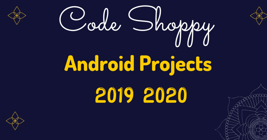 Online Shopping E-Commerce Android App Project